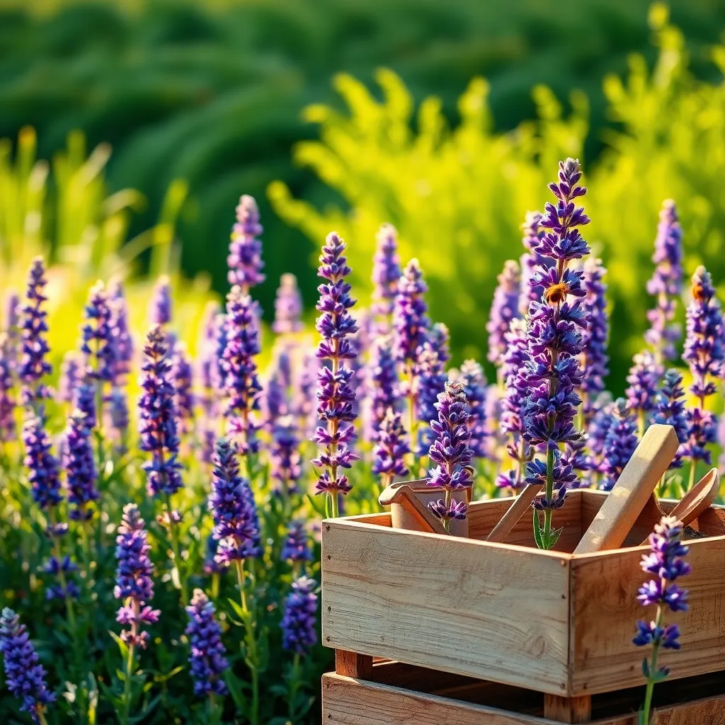 Lavender (Aromatic and Bee-Friendly)
