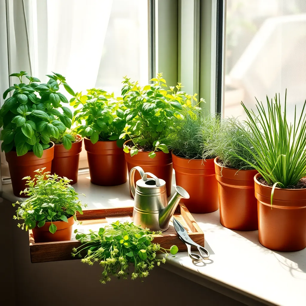 Choose South-Facing Windowsills