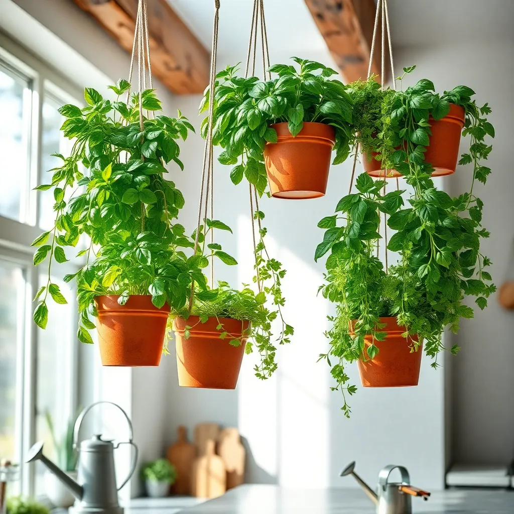 Create a Hanging Herb Garden