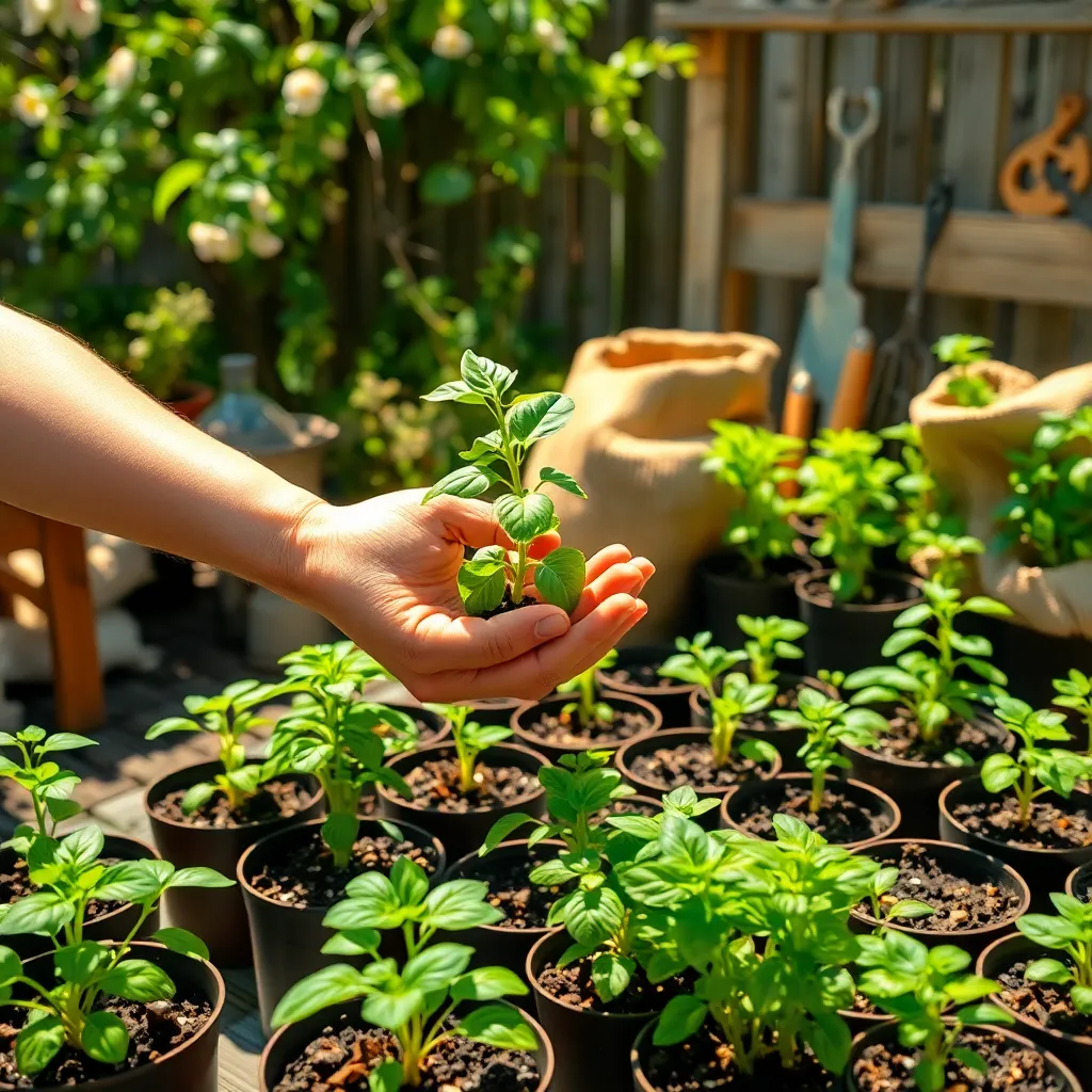 Transplanting with Ease
