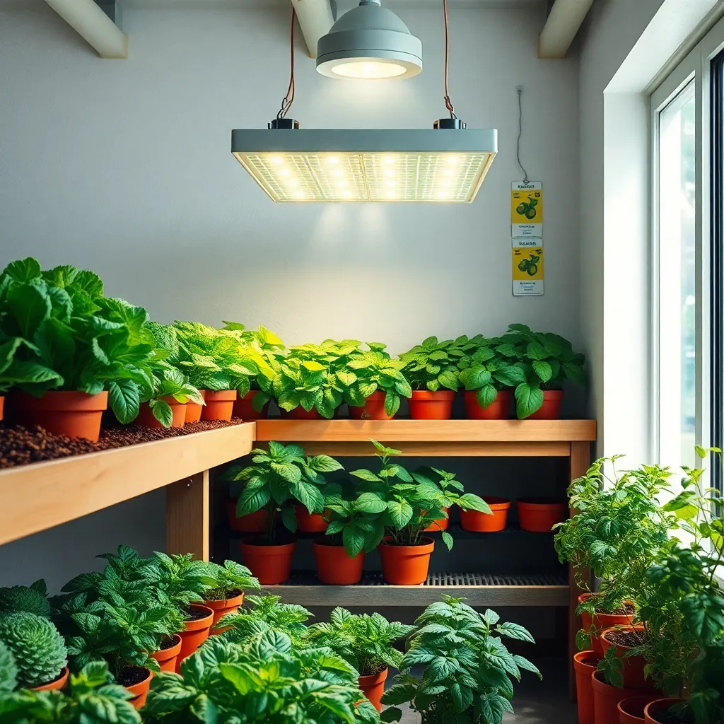 Incorporate LED Grow Lights
