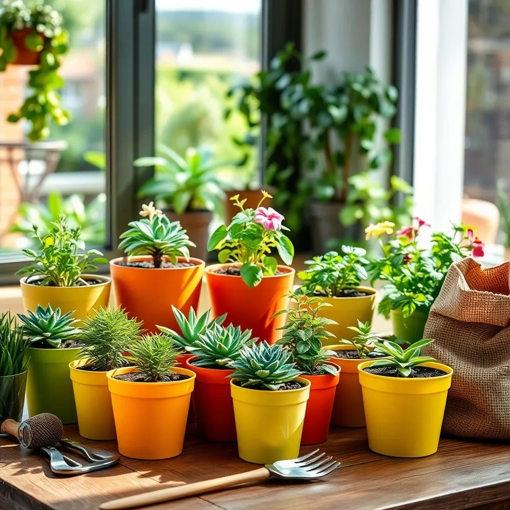 Select Lightweight Potting Containers
