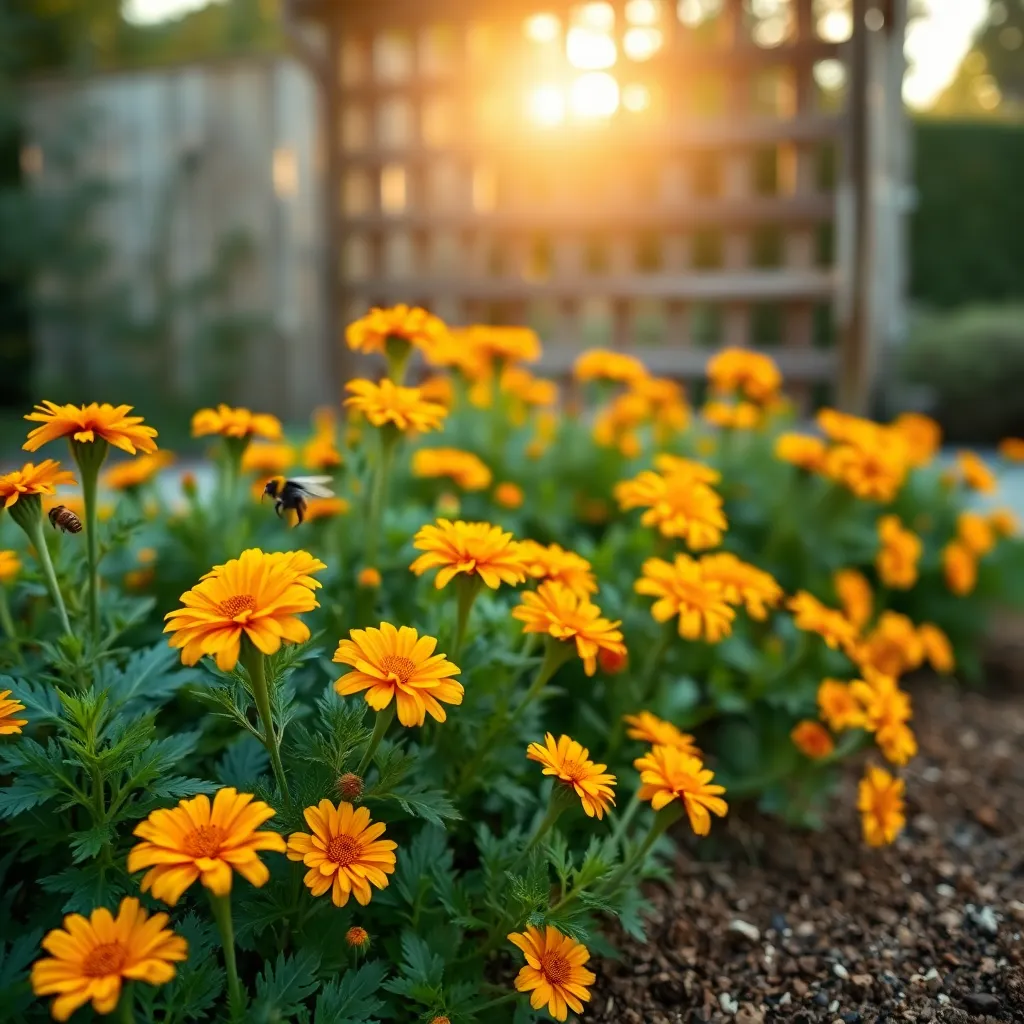 Marigolds (Tagetes erecta)