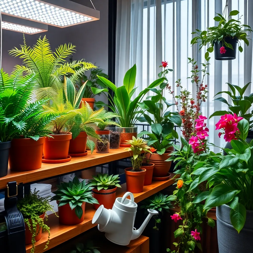 LED Grow Lights (Efficient Indoor Growth)