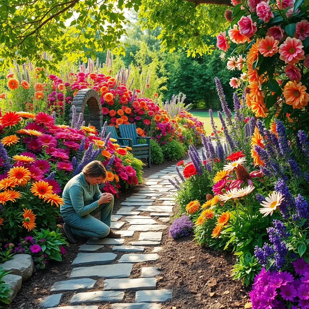 Select Diverse Blooming Species