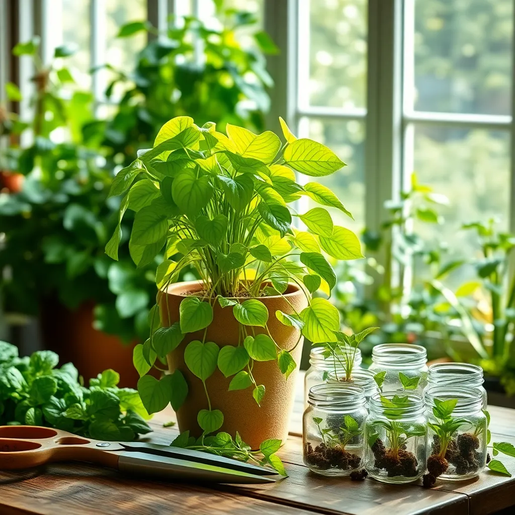 Select Healthy Parent Plant