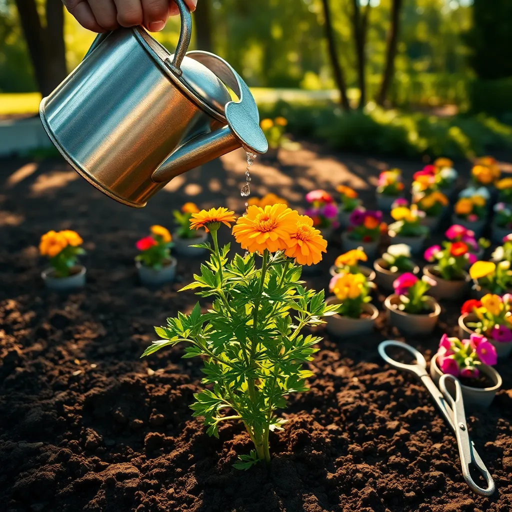 Plant and Water with Care