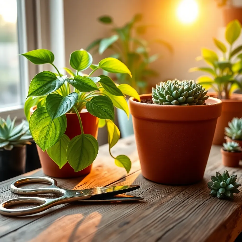 Pruning Scissors for Indoor Plants