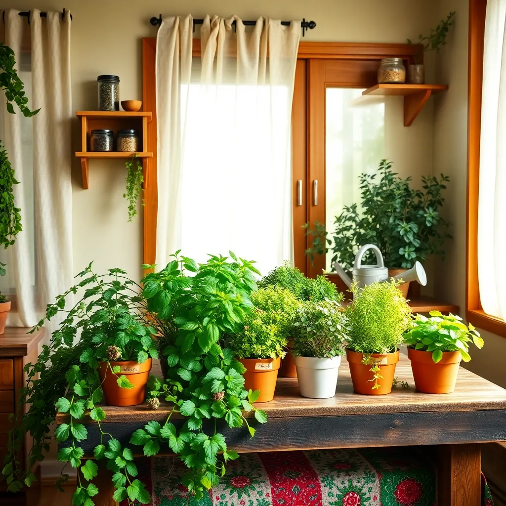 Kitchen Herb Garden Ideas