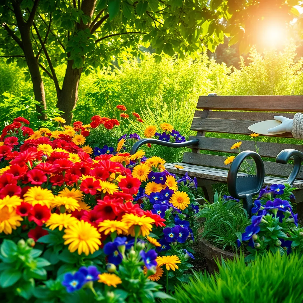 Design a Vibrant Flower Bed
