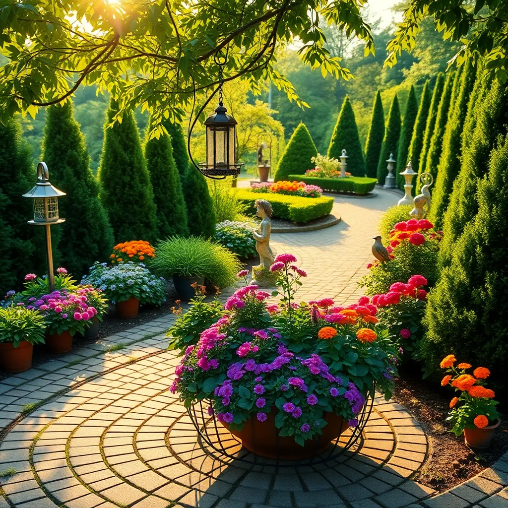 Add Year-Round Garden Decor