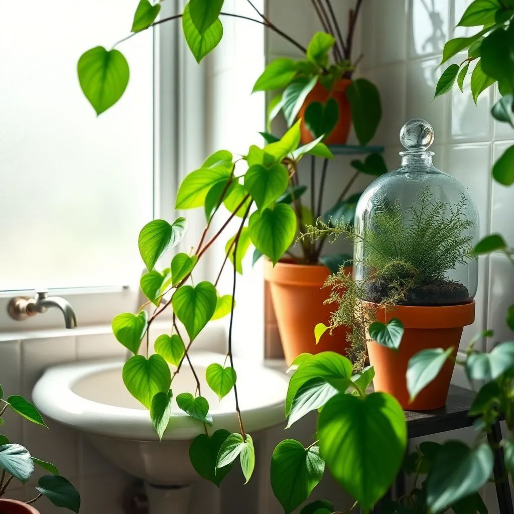 Bathroom Moisture-Loving Plants