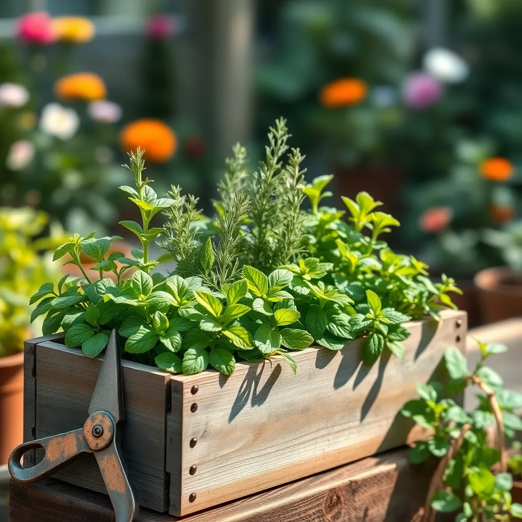 Create a Mini Herb Garden