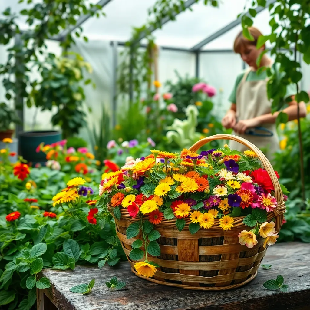 Harvesting and Using Flowers