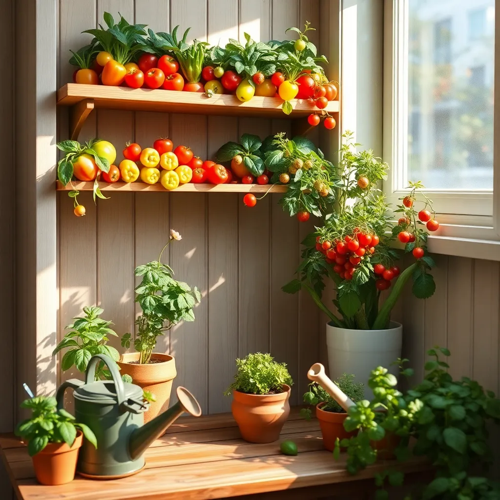 Select Compact Vegetable Varieties