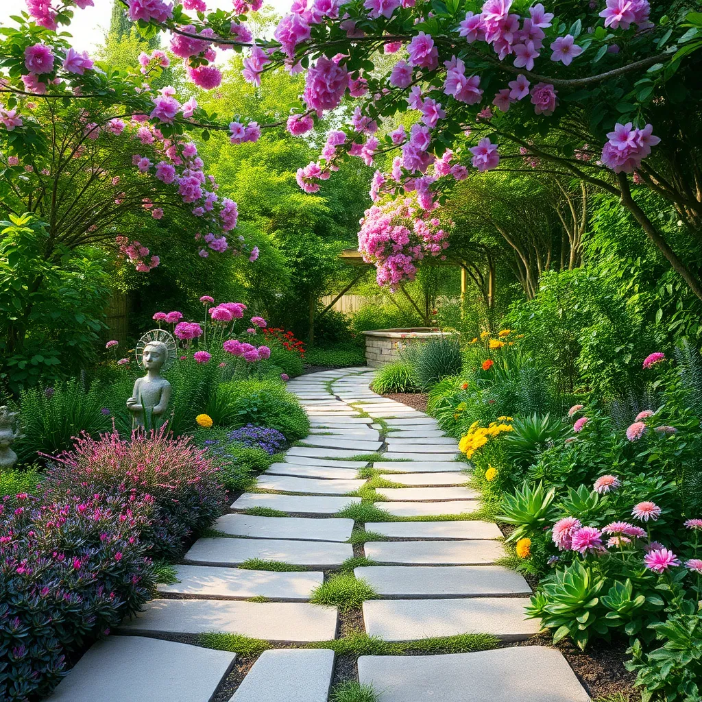 Add Decorative Garden Pathways