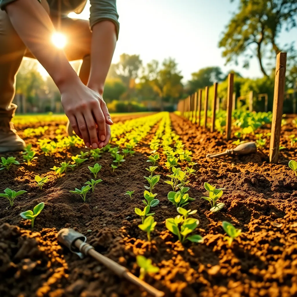 Plant Seeds with Correct Spacing