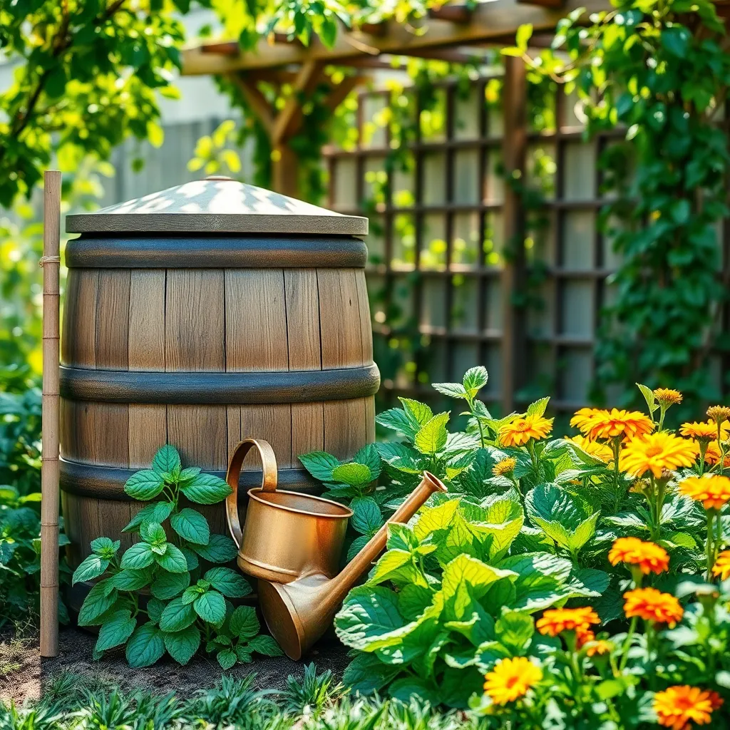Collect Rainwater for Irrigation