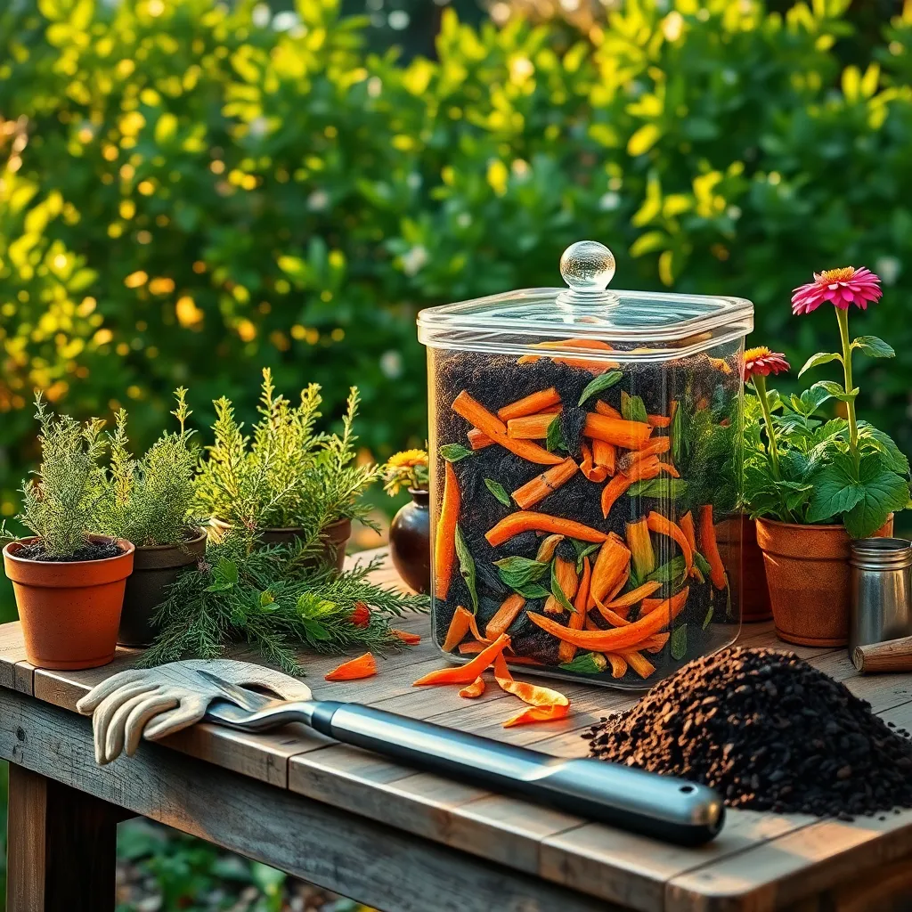 Create DIY Compost from Scraps