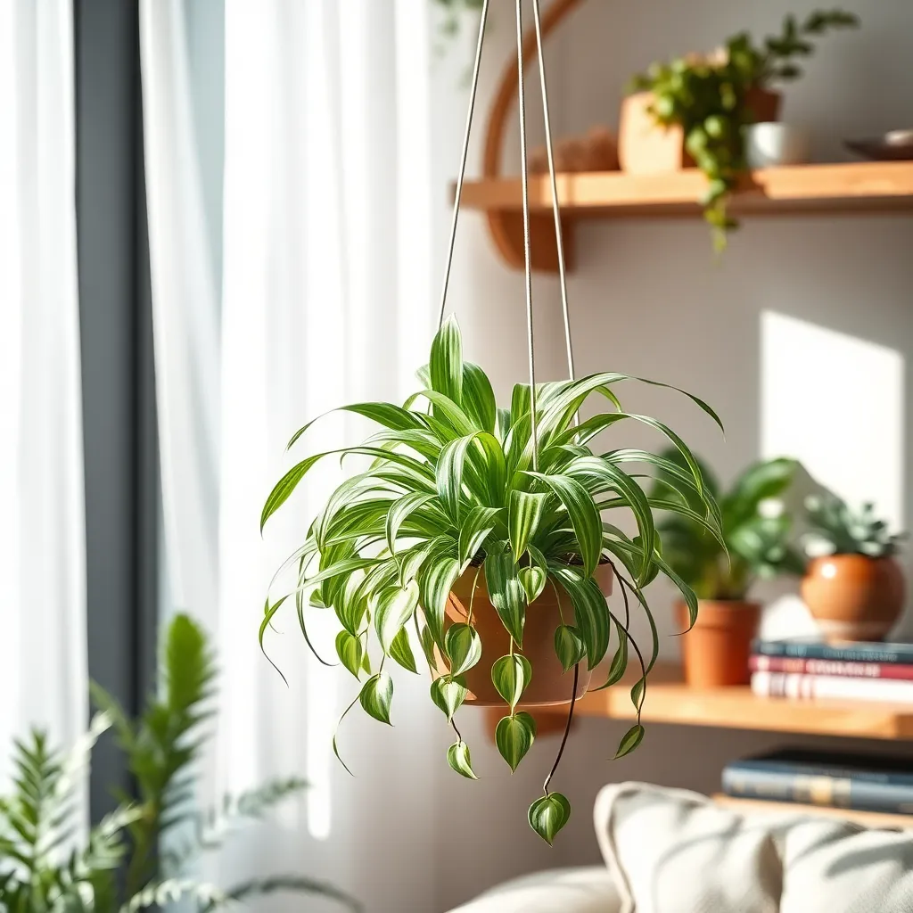 Spider Plant (Chlorophytum comosum)