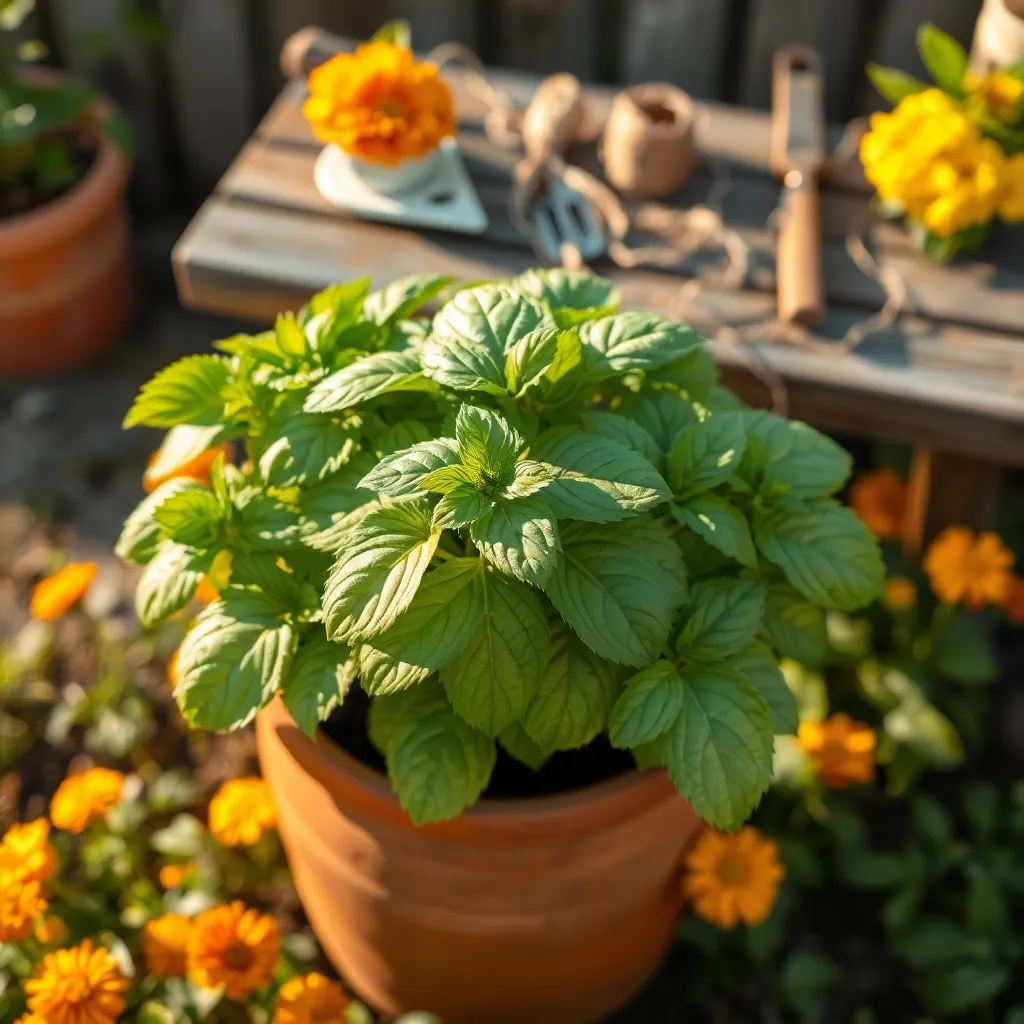 Basil (Sun-Loving Culinary Herb)