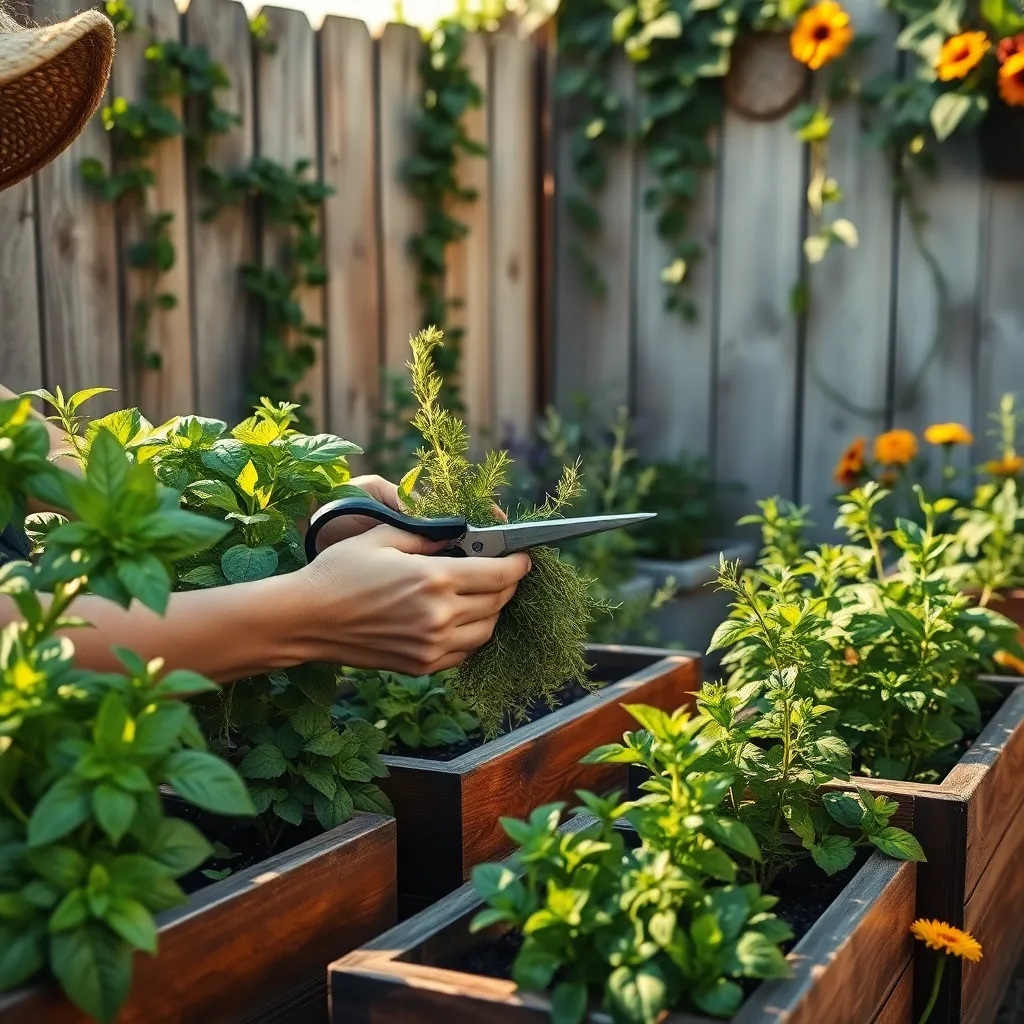 Harvest Regularly to Promote Growth
