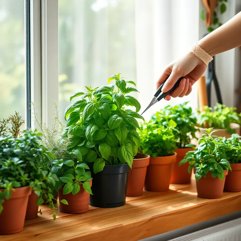 Prune Regularly for Bushier Plants