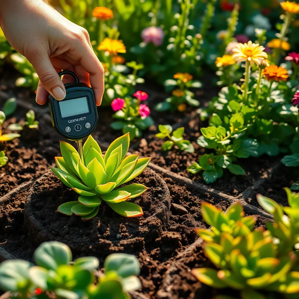Test Soil Moisture Before Watering