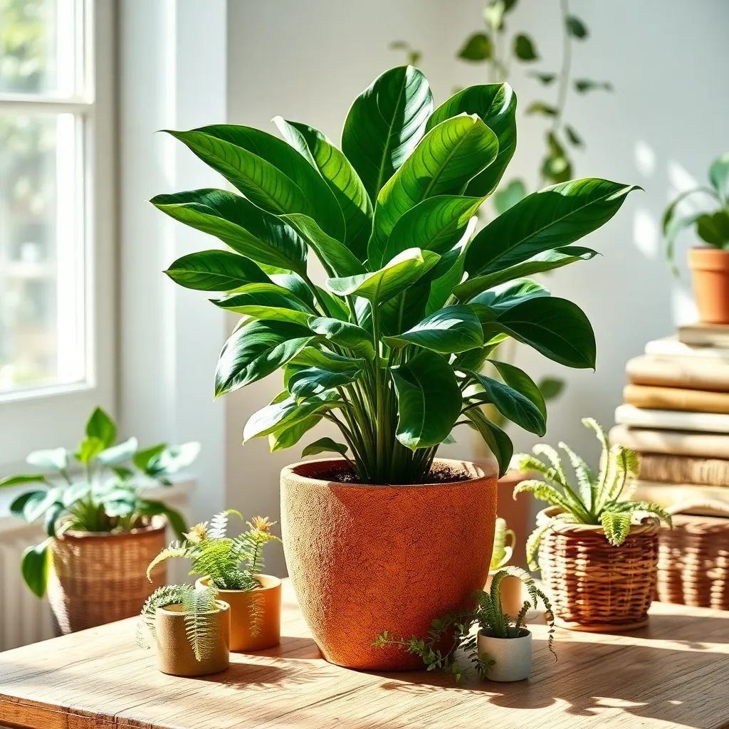 Rubber Plant (Ficus elastica)