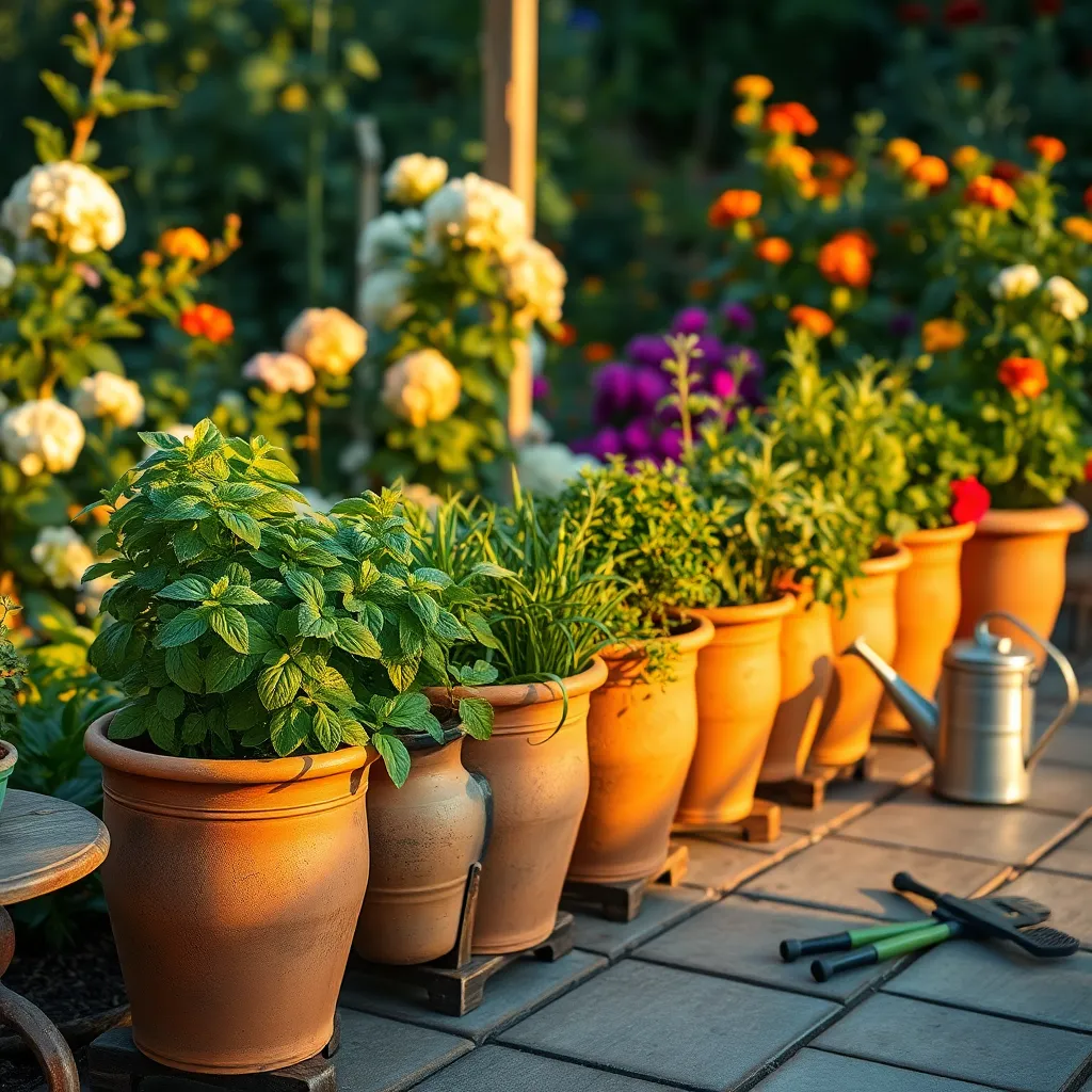 Self-Watering Planters (Low-Maintenance Hydration)