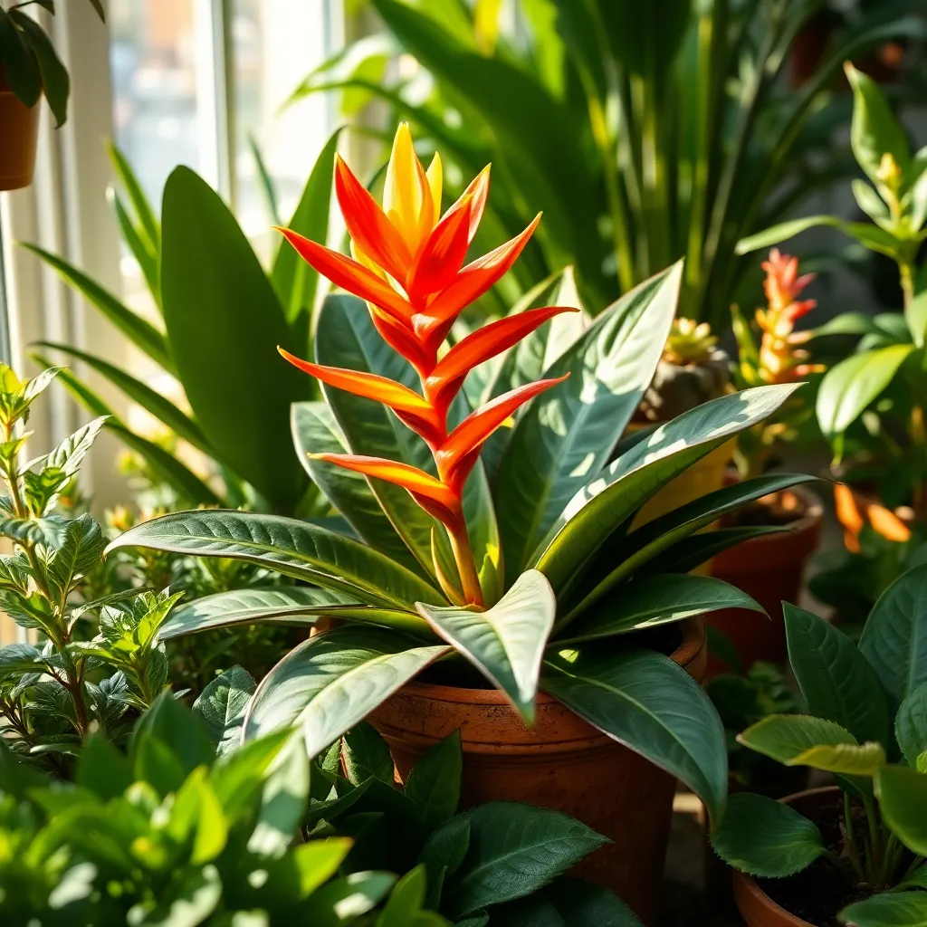 Bromeliad (Guzmania lingulata)