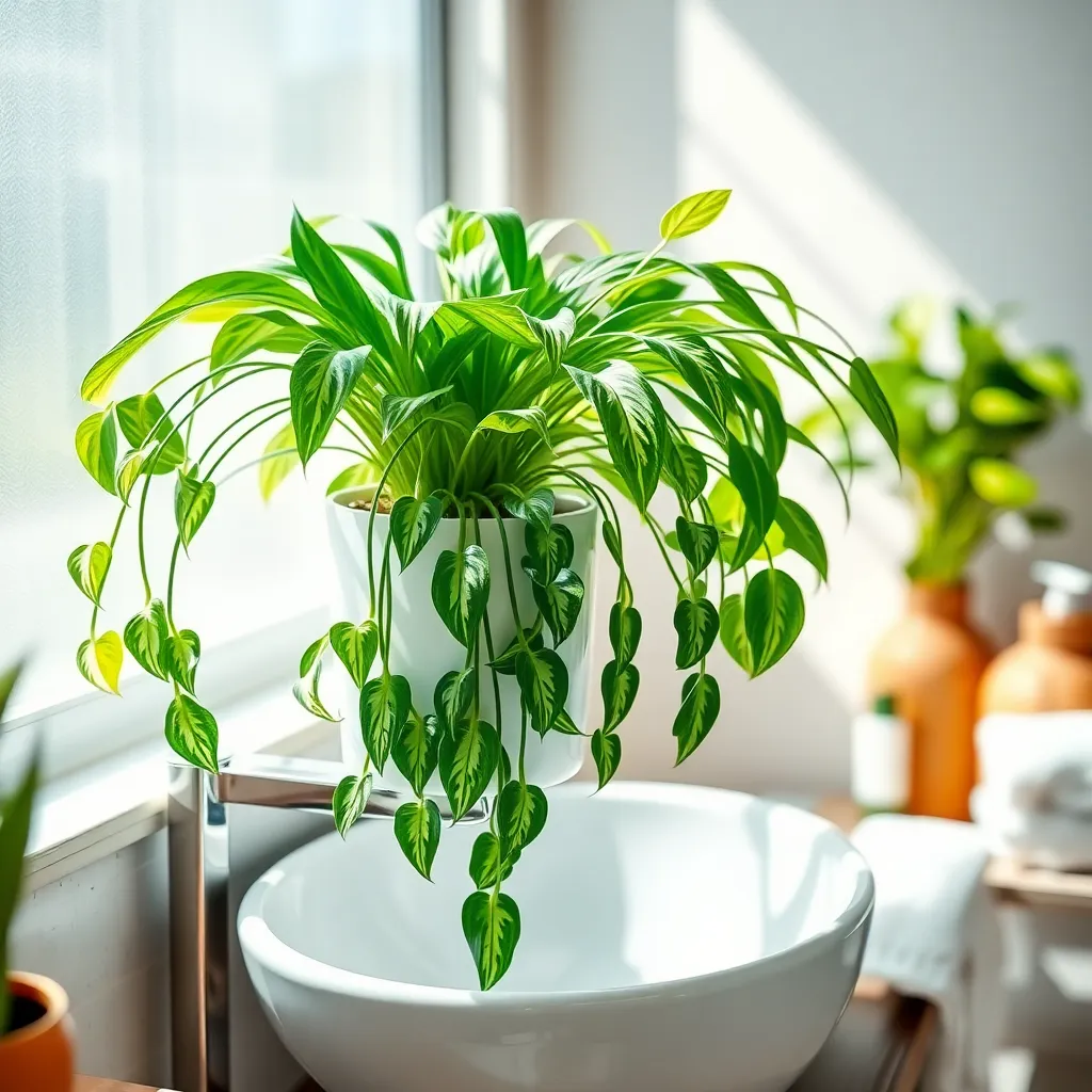 Spider Plant (Resilient and Child-Friendly)