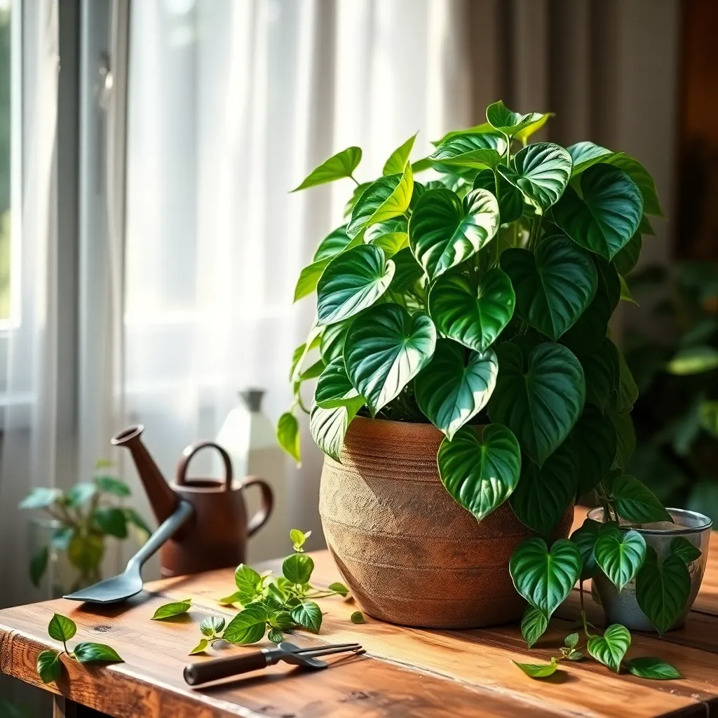 Heartleaf Philodendron (Philodendron hederaceum)