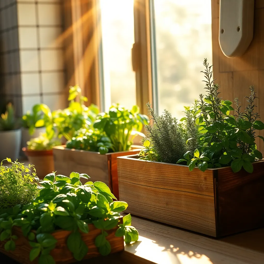 Use Windowsill Planter Boxes