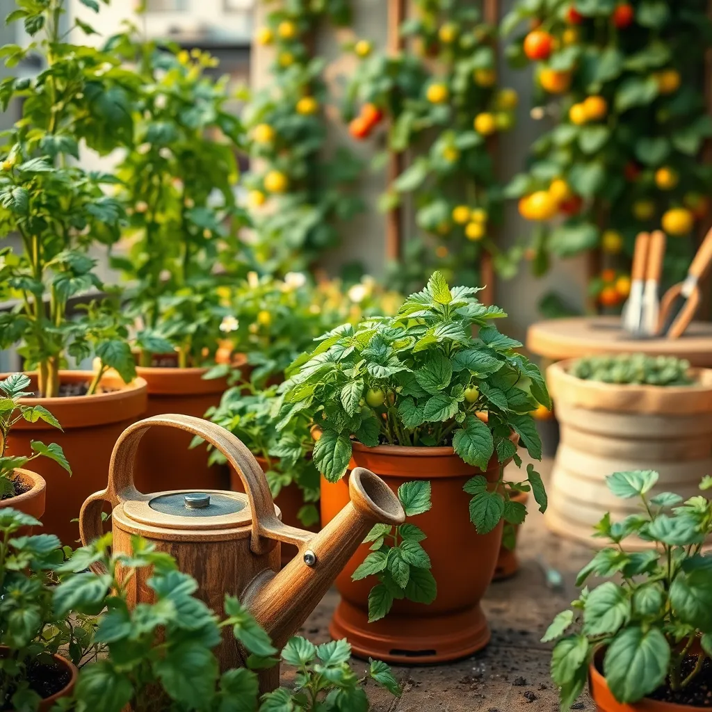 Implement Efficient Watering Techniques