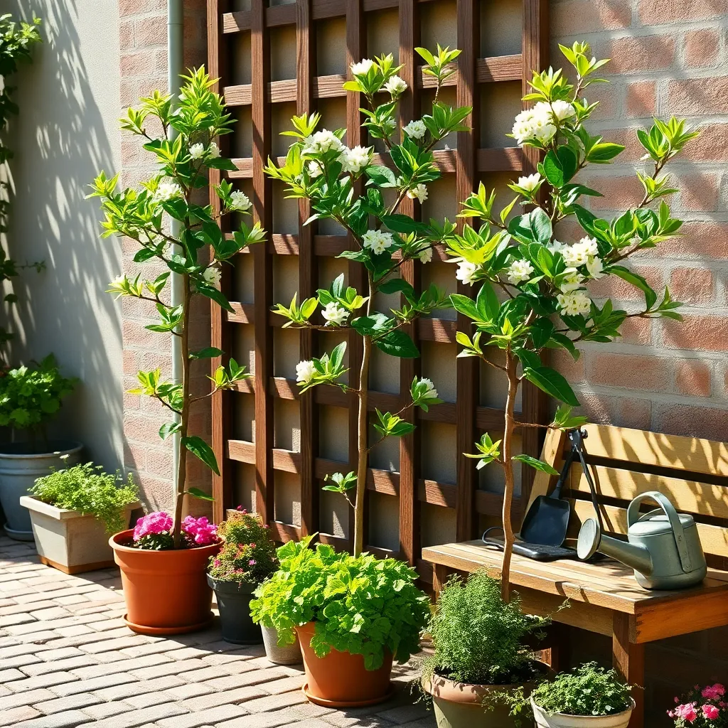 Espalier Apple Trees (Vertical Growth Technique)