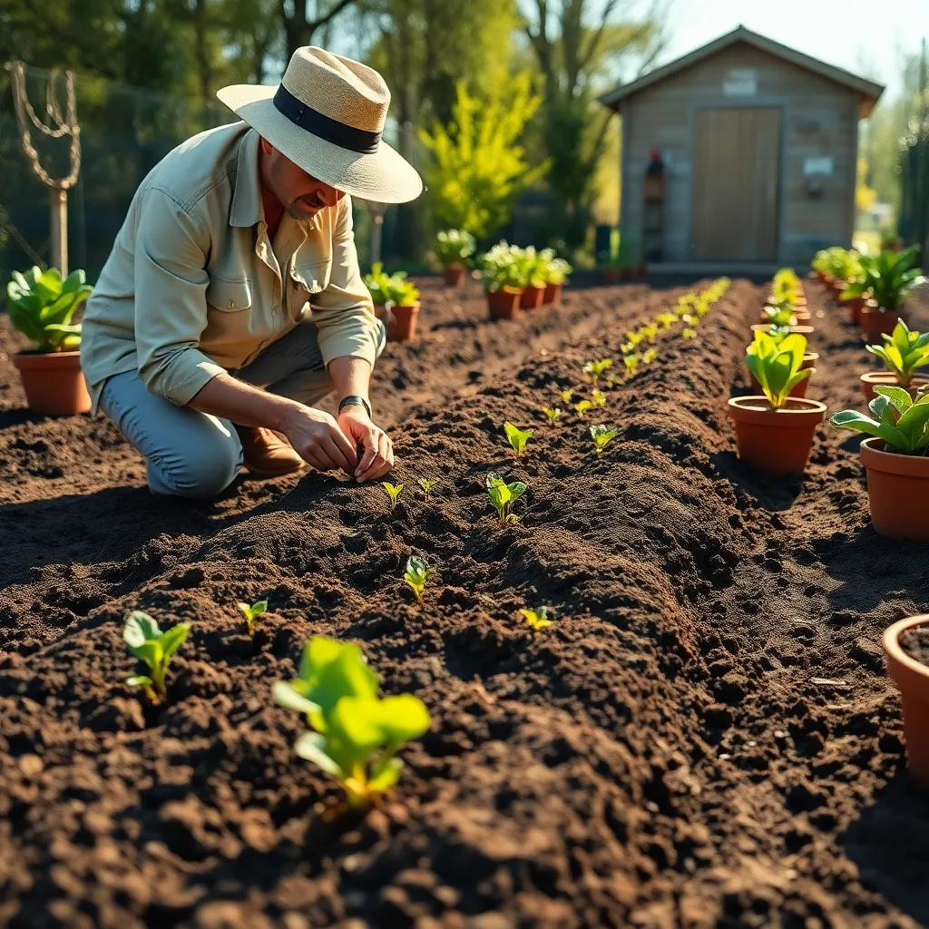 Sow Seeds at Correct Depth