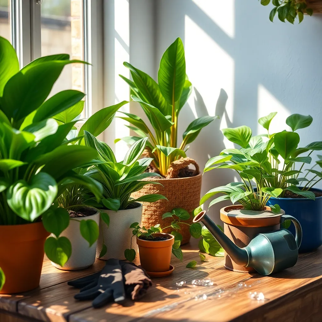 Caring for Your Green Cleaners