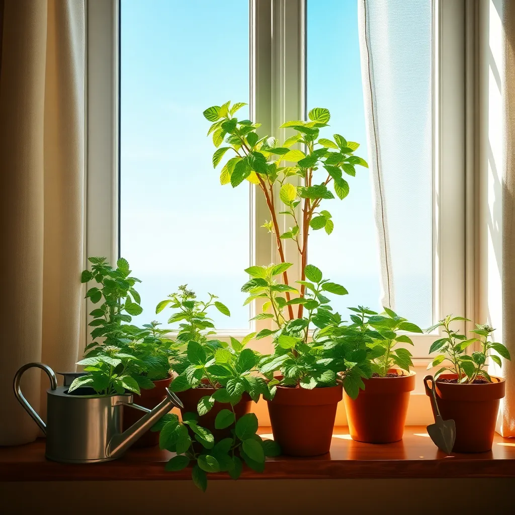 Choose a Sunny Windowsill Spot