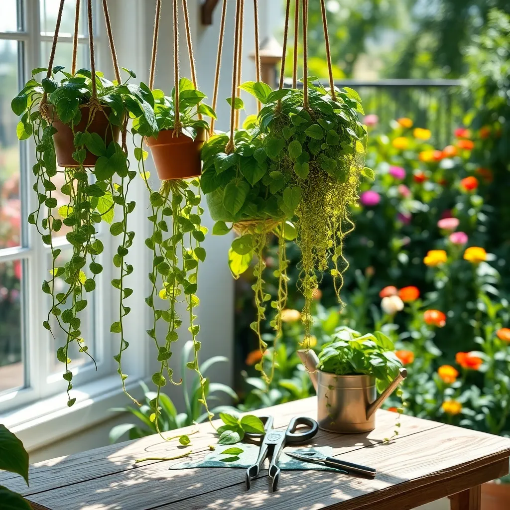 Craft a Hanging Plant Display
