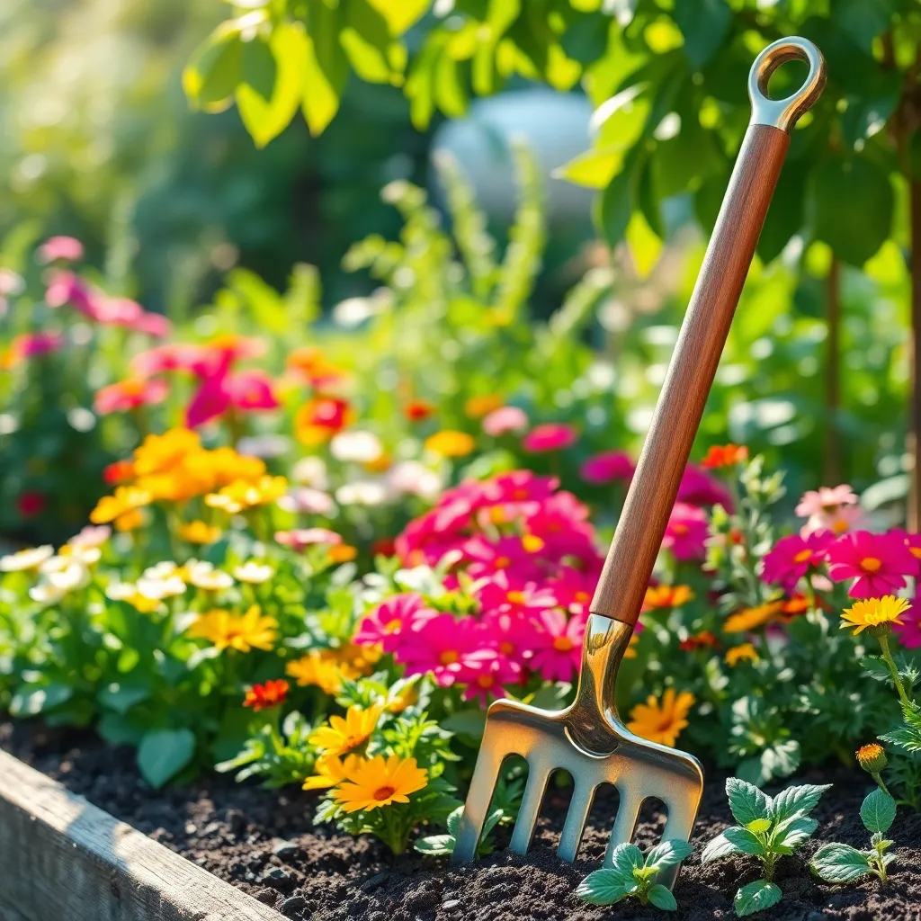 Long-Handled Weeder (Back-Saving Design)