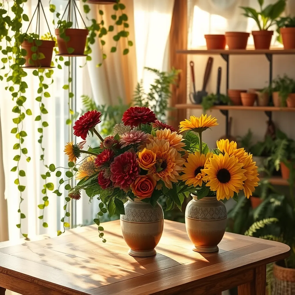 Seasonal Flower Arrangement Ideas