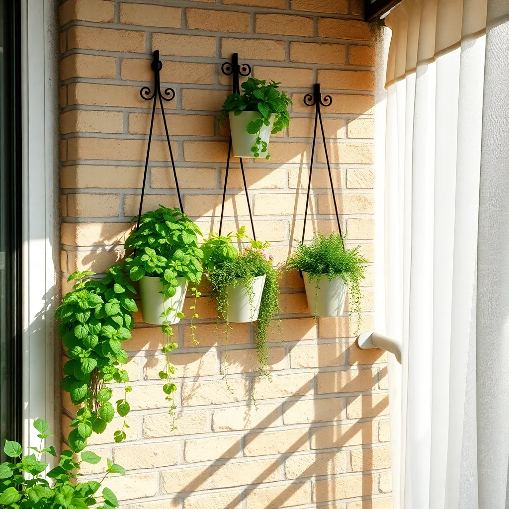 Utilize Wall-Mounted Pot Holders