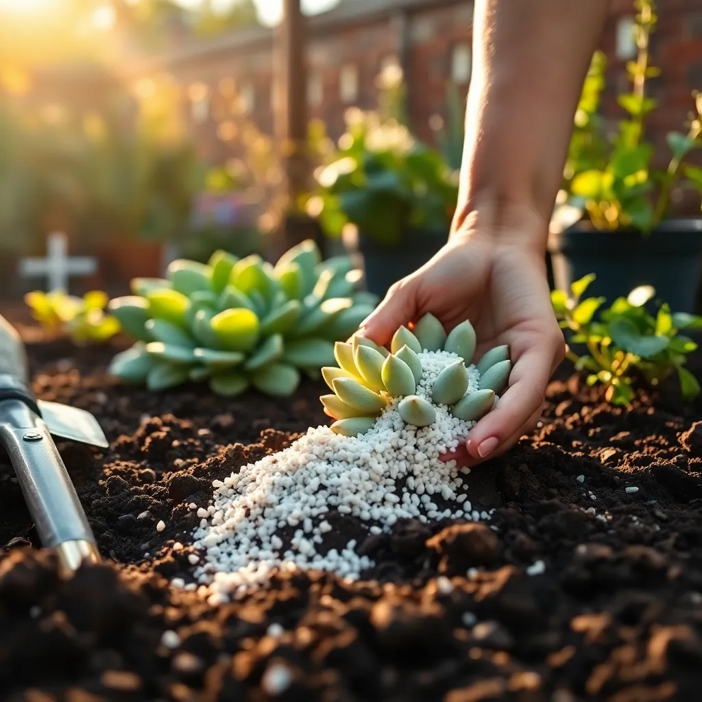 Perlite (Enhances Soil Drainage)