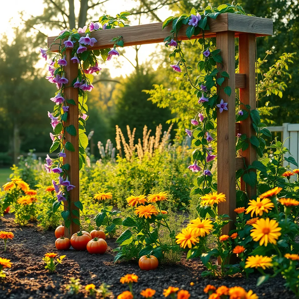 Construct a Garden Trellis