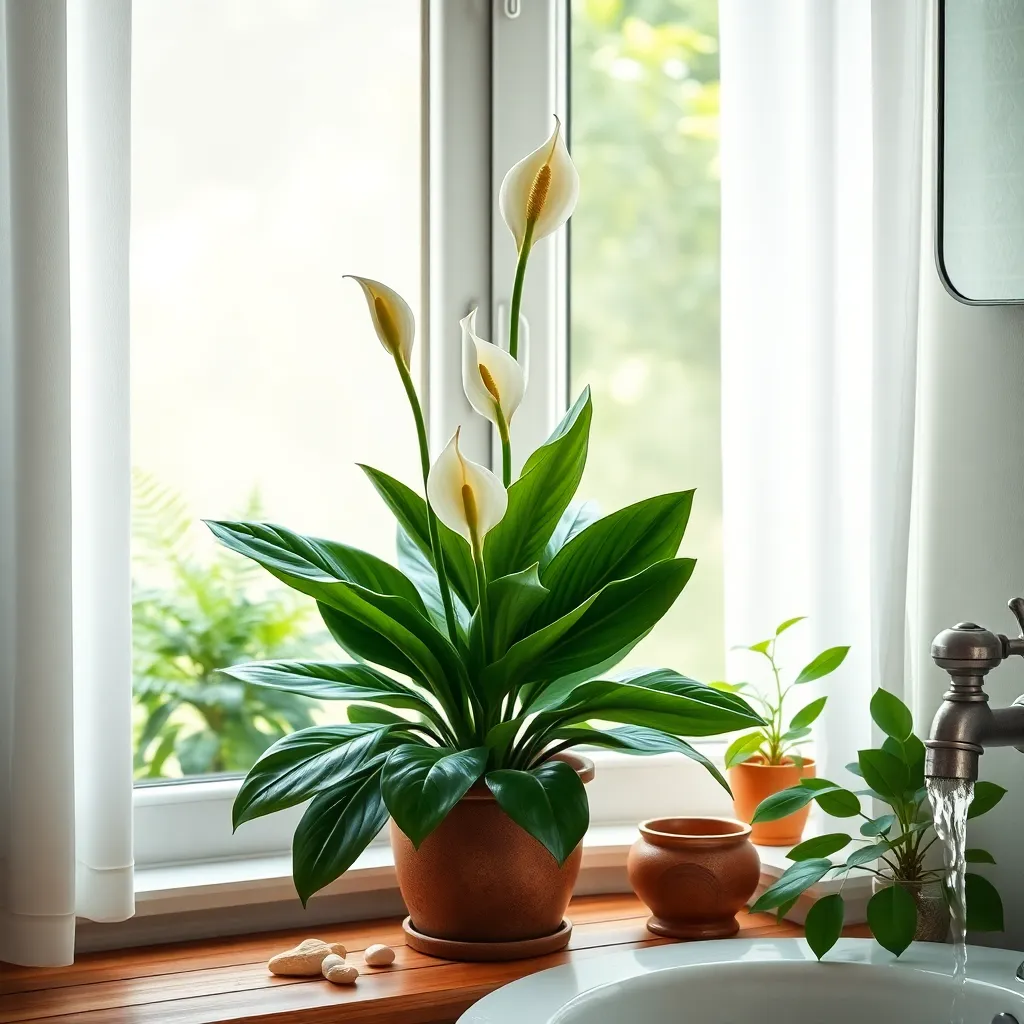 Peace Lily (Low-Light Blooming Beauty)