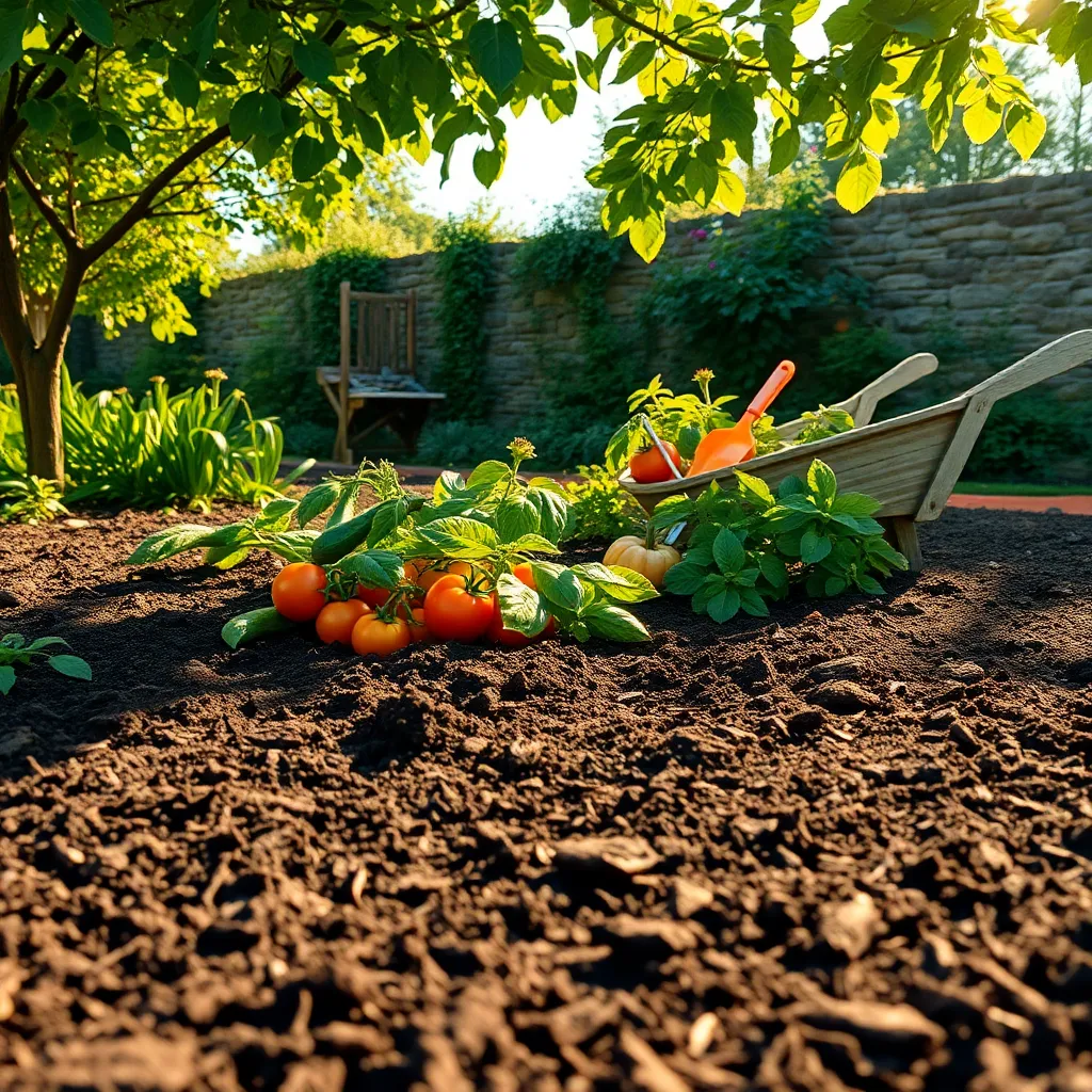 Mulch (Moisture Retention and Weed Prevention)