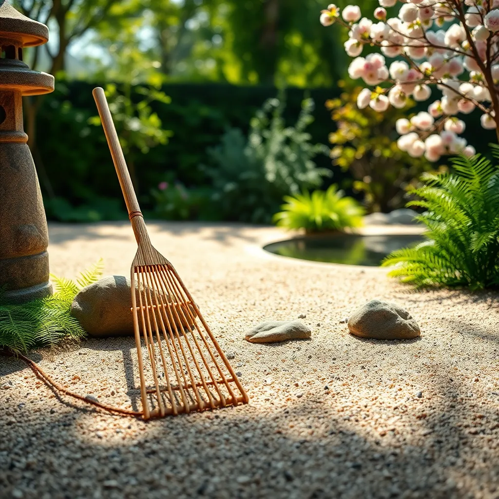 Zen Garden Rake (Mindful Maintenance Tool)