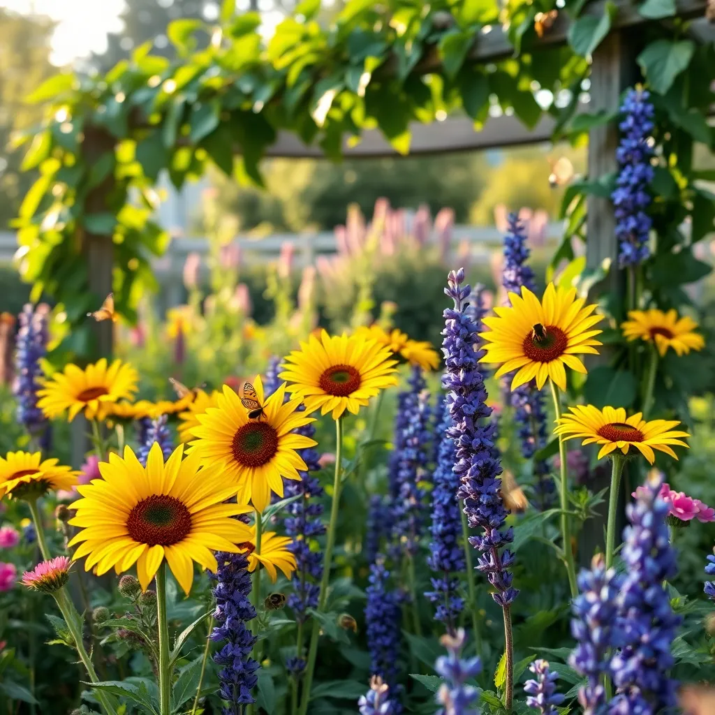 Attract Pollinators with Flowers