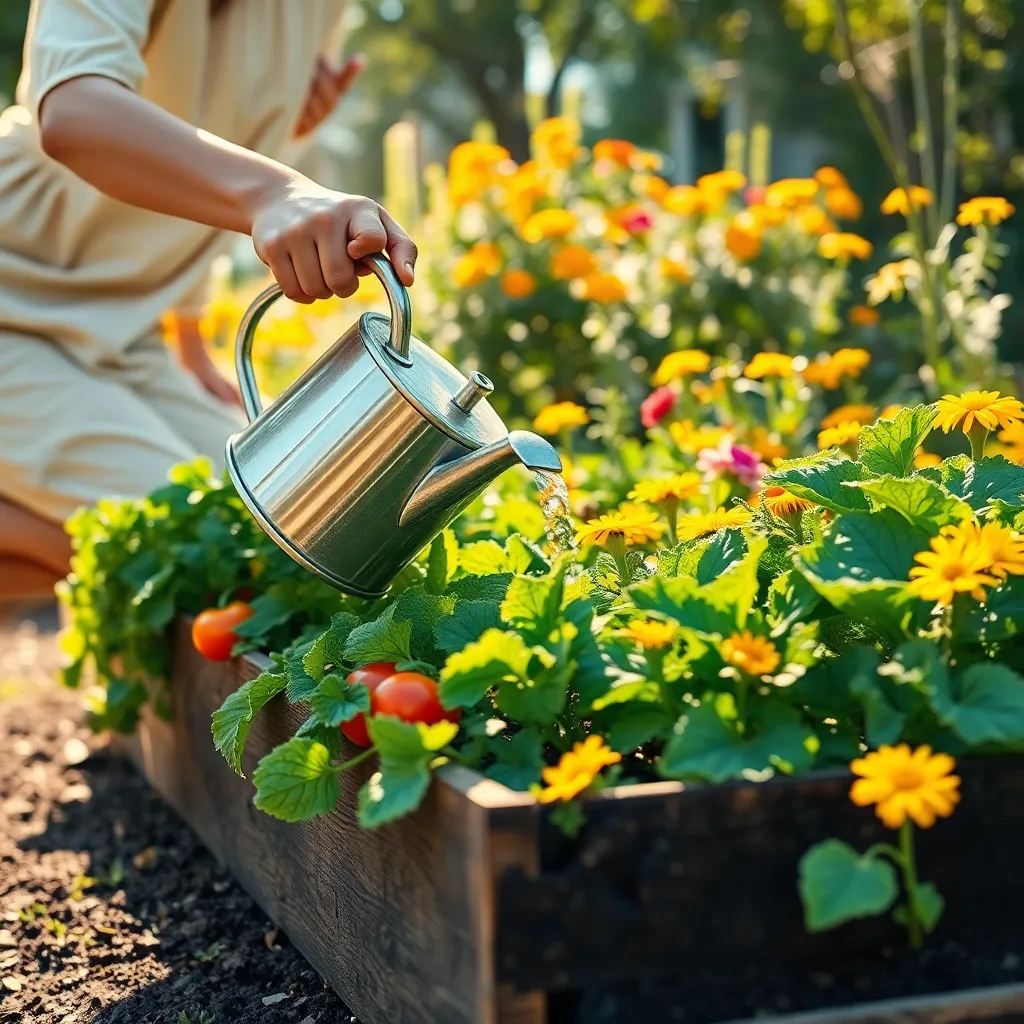 Water and Maintain Regularly